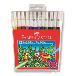 Faber Castell Keçeli Kalem 12 Renk