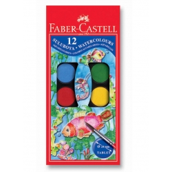 Faber Castell Sulu Boya Küçük 12 Renk 