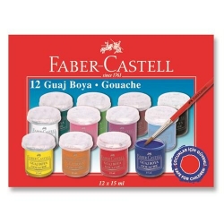 Faber Castell Guaj Boya 12 Renk