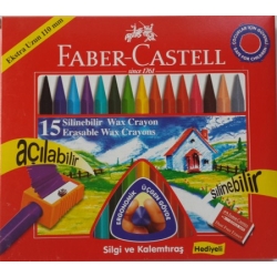 Faber Castell 15'li Silinebilir MUM BOYA